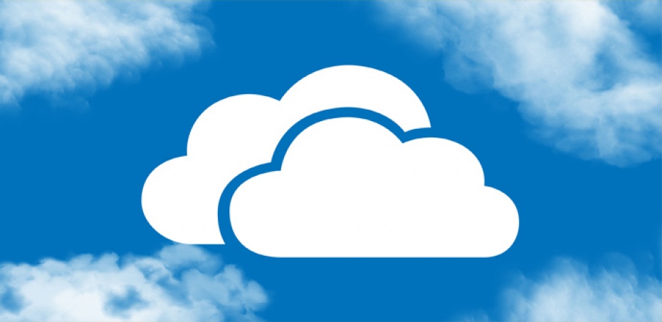 Icono de una nube sobre un cielo azul