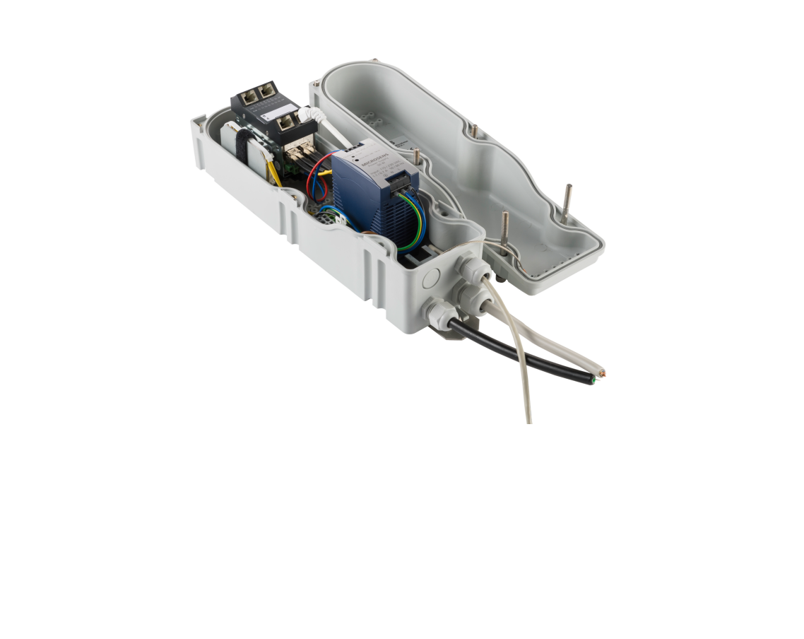 Caja de exterior MICROSENS con grado de protección IP66/67